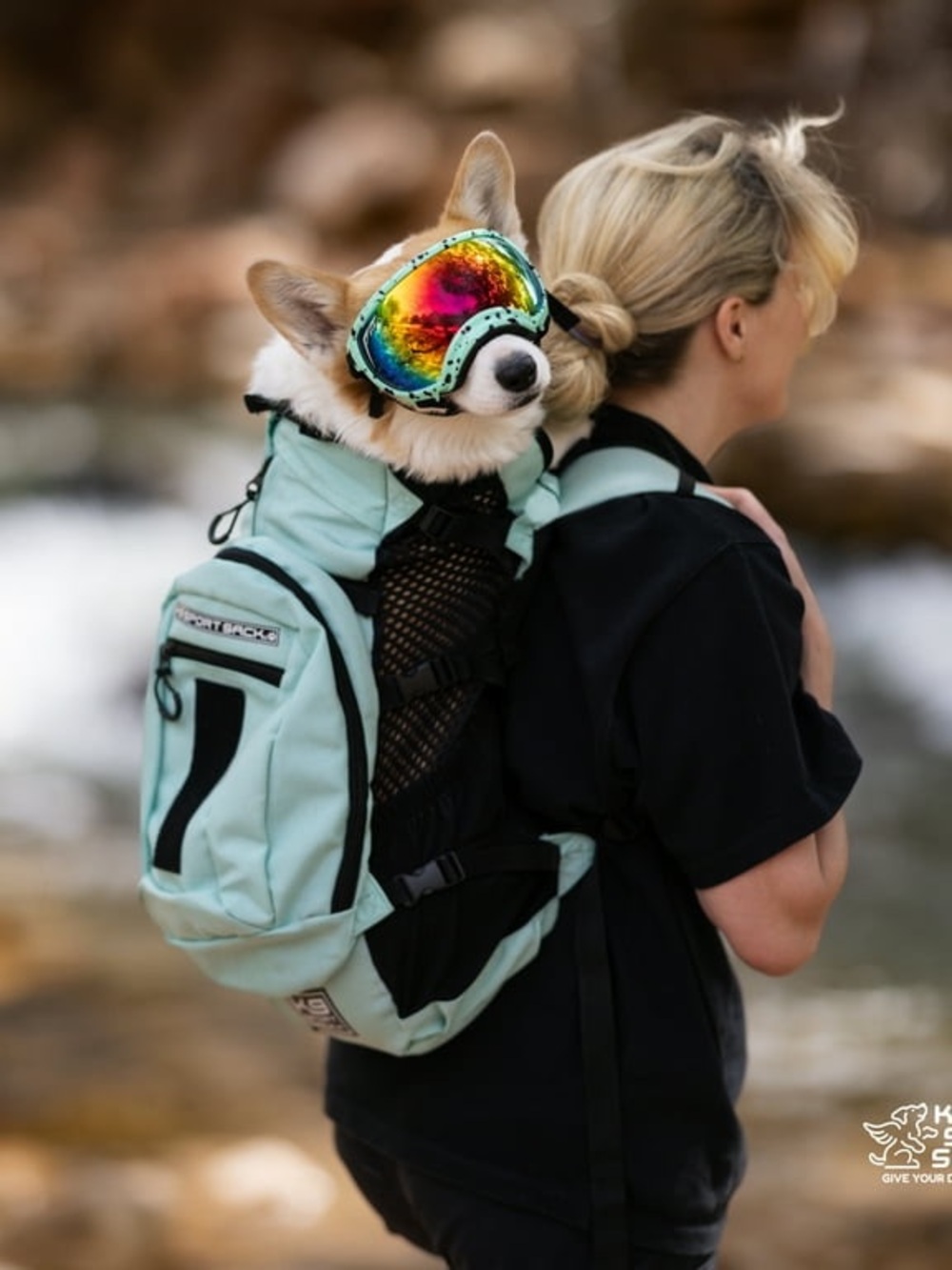 K9 Sports Sack Dog Backpack for Medium-Sized Dogs - Picture 2 of 14